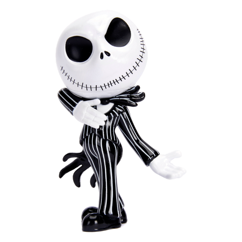 The Nightmare Before Christmas - Jack Skellington Glow-in-the-Dark 4 Inch Die-cast MetalFig