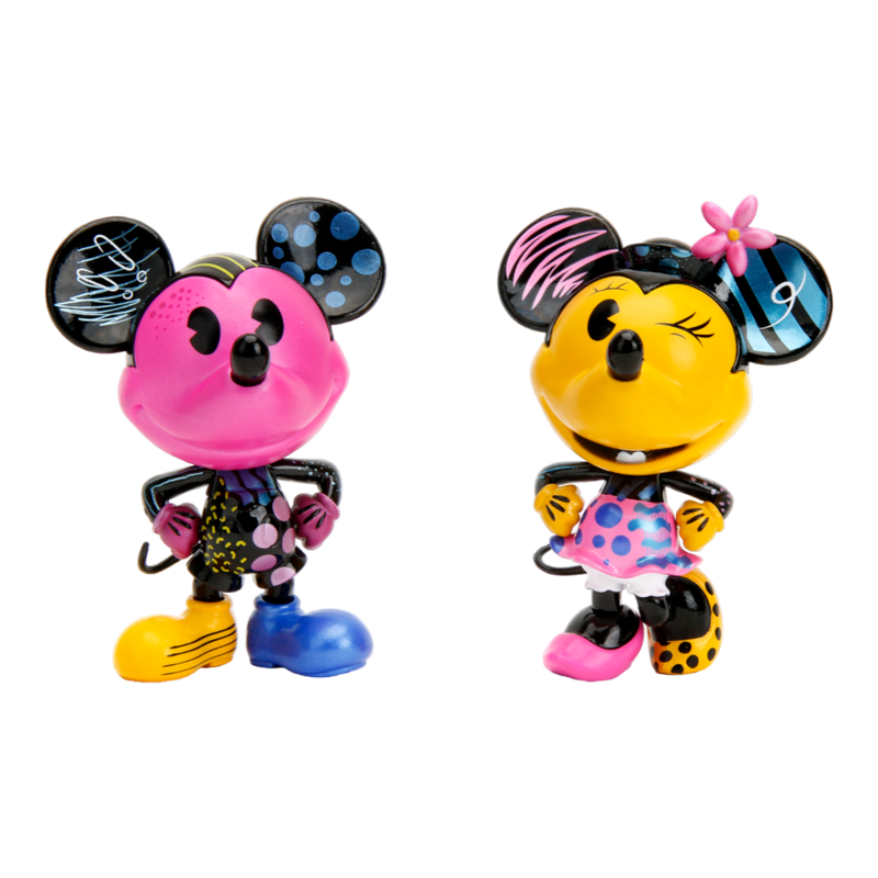 Disney - Mickey and Minnie Next Level Collector 4 Inch MetalFig 2 Pack Set