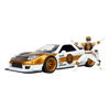 Power Rangers - 2002 Honda NSX 1:24 with White Ranger Figure