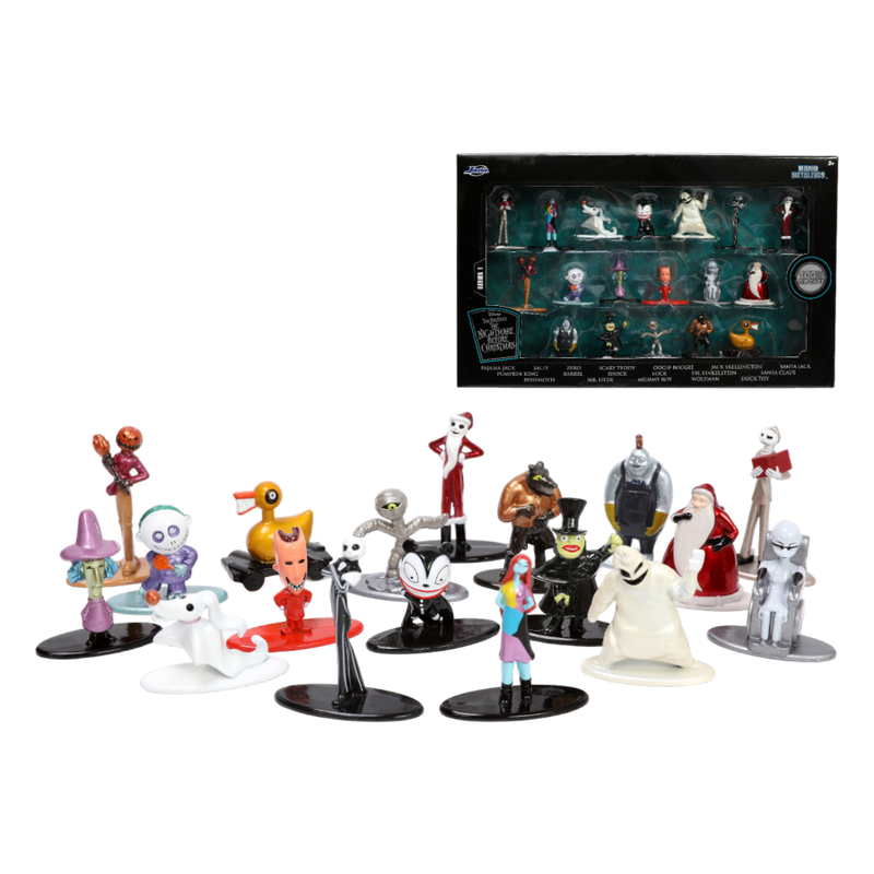 The Nightmare Before Christmas - Nano MetalFig 18 Pack