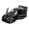 Marvel Comics - 1995 Mazda RX7 with Black Panther 1:32 Scale Diecast Figure