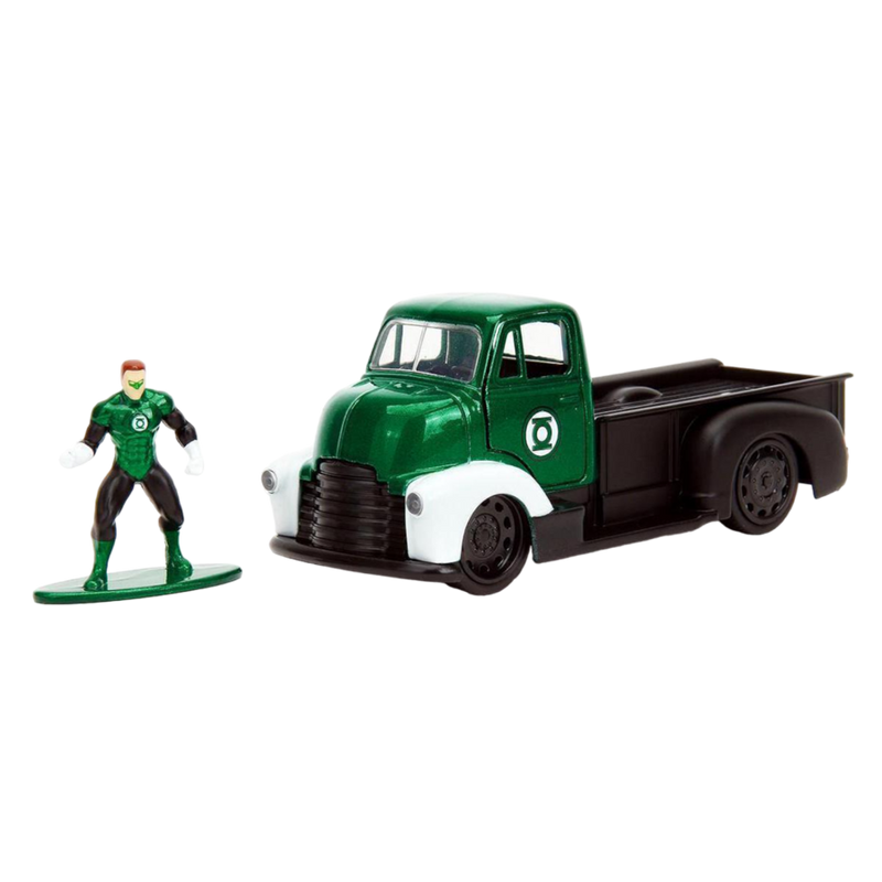 DC - 1952 Chevrolet COE Pickup with Green Lantern 1:32 Scale Diecast Figure