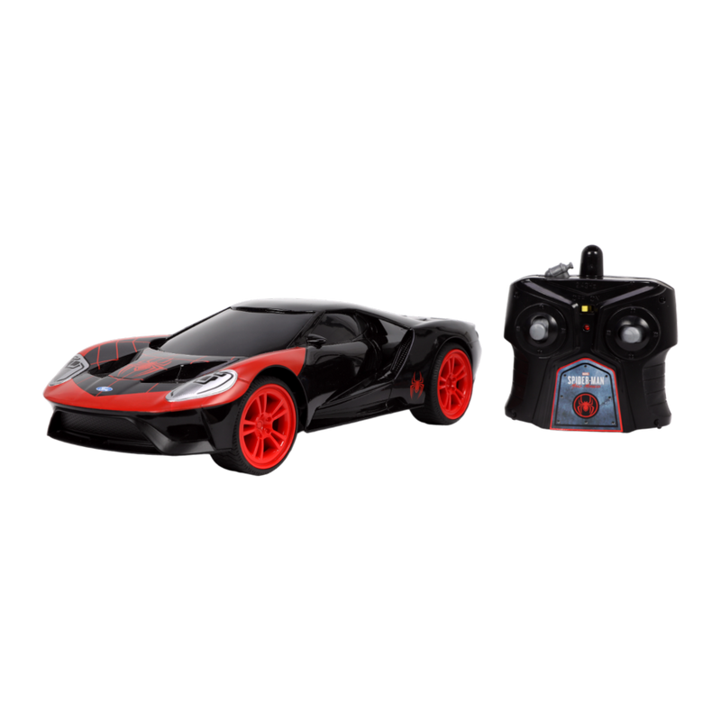 Marvel Comics - 2017 Ford GT (Mile Morales) 1:16 Scale Remote Control Car