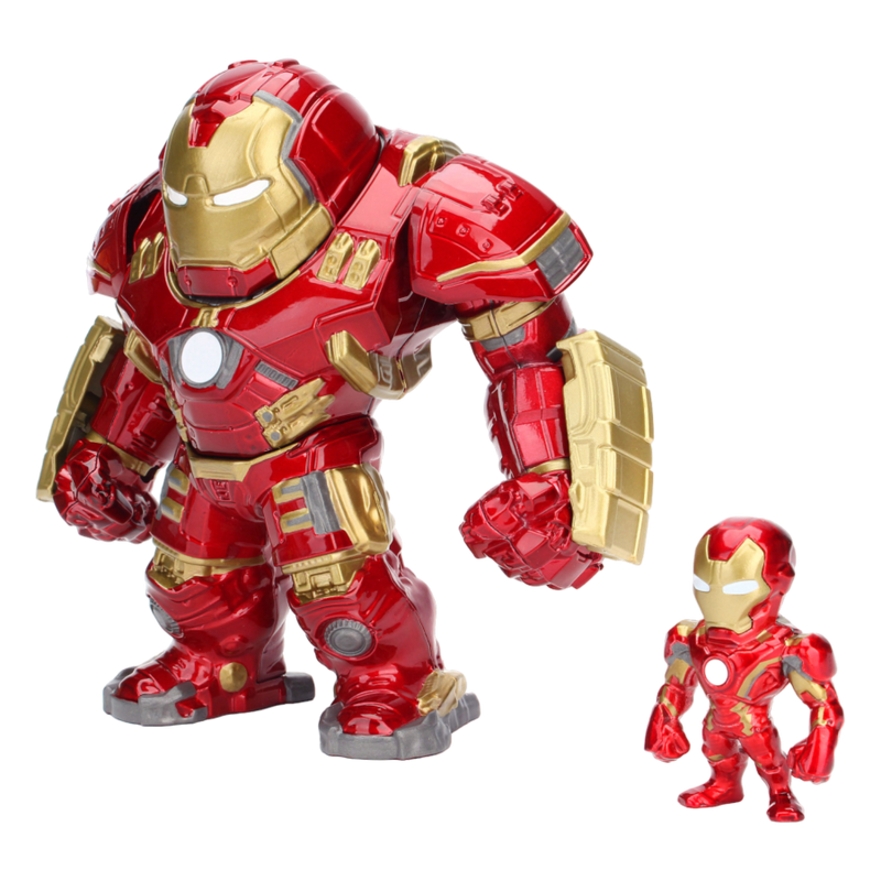 Avengers: Age of Ultron - Hulkbuster 6 Inch and Iron Man 2.5 Inch MetalFig 2 Pack