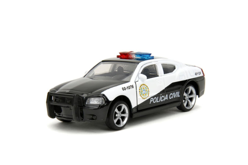 Fast & Furious 5 - Dodge Charger Police Car 1:32 Scale Hollywood Rides Diecast Vehicle