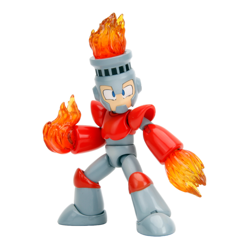 Mega Man - Fire Man 6 Inch Action Figure
