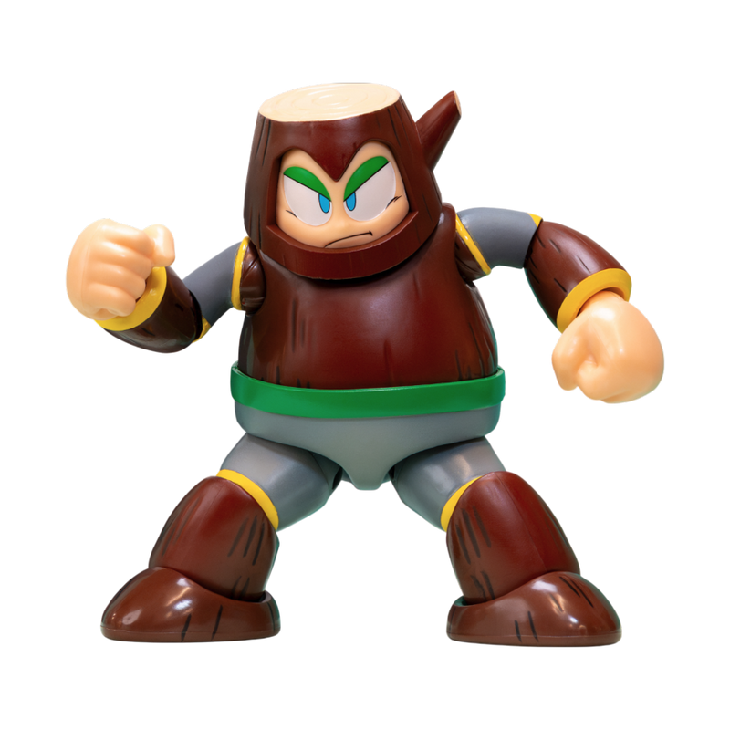 Mega Man - Wood Man 4.5 Inch Action Figure