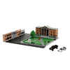 Back to the Future - 1.65 Inch Nano Scene Hill Valley Courthouse Diecast Set