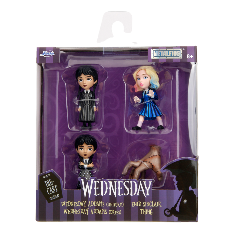 Wednesday (TV) - 2.5 Inch MetalFig 4 Pack