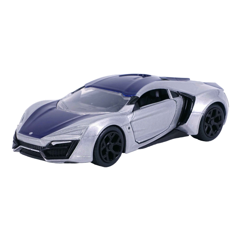 Pink Slips - Lykan Hypersport (Silver) 1:32 Scale Diecast Vehicle