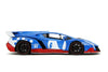 Sonic  - Lamborghini Veneno 1:24 Scale Diecast Vehicle with Sonic Figure