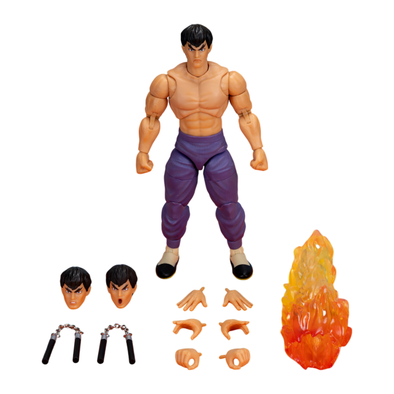 Street Fighter - Fei Long (P2) Deluxe 6 Inch Action Figure