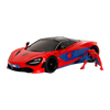 Hollywood Rides - Spider-Man with McLaren 720S 1:24 Scale Diecast Vehicle Set