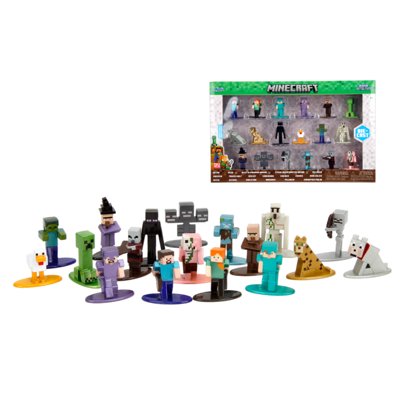 Minecraft - Nano MetalFig 18 Pack (Wave 12)