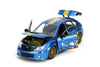 Sonic  - Subaru STI with Sonic Figure 1:24 Scale Die-Cast Vehicle
