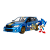 Sonic  - Subaru STI with Sonic Figure 1:24 Scale Die-Cast Vehicle