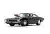 Hollywood Rides - 1970 Dodge Charger with Dom Toretto 1:24 Diecast Set