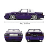 Big Time Muscle - 1987 Buick Grand National (Purple) 1:24 Scale Diecast Vehicle