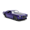 Big Time Muscle - 1971 Chevy Camaro (Blue) 1:24 Scale Diecast Vehicle
