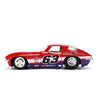 Big Time Muscle - 1963 Chevrolet Corvette (Red) 1:24 Scale Diecast Vehicle