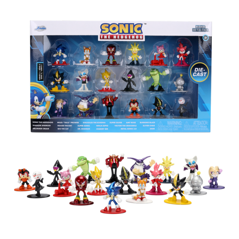 Sonic the Hedgehog - Nano MetalFig 18 Pack (Wave 2)