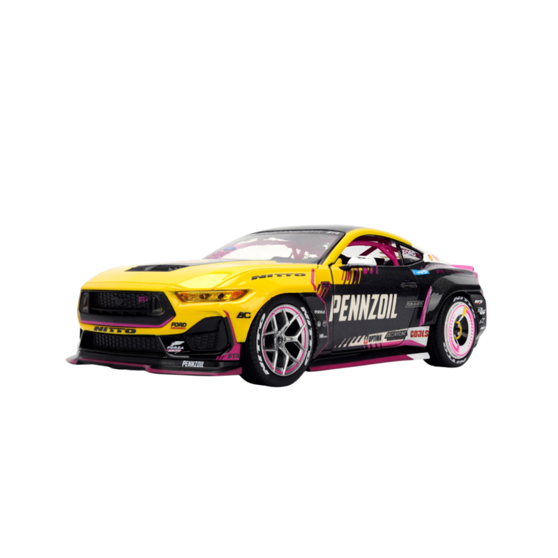 Big Time Muscle - 2025 Ford Mustang (Ben Hobson) RTR Racing 1:24 Scale Diecast Vehicle