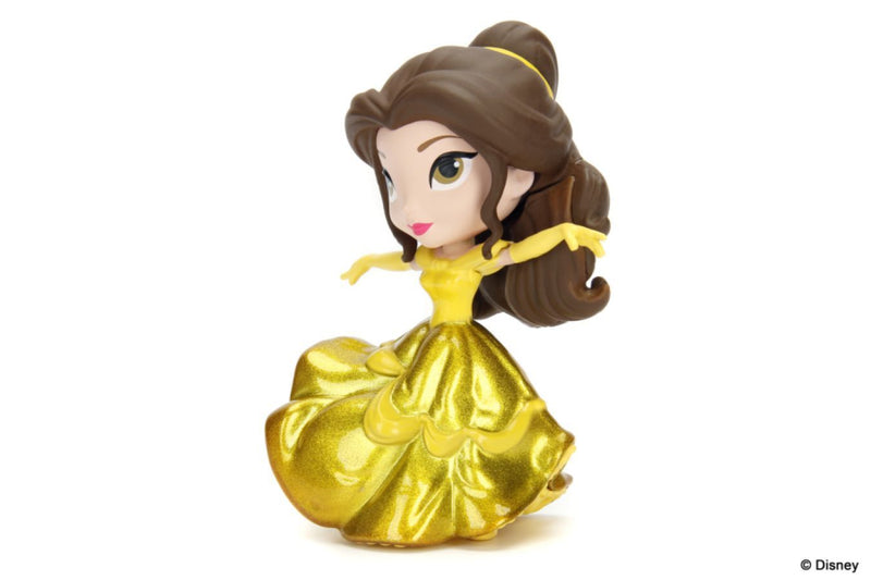 Beauty and the Beast (1991) - Belle with Gold Dress 4 Inch Diecast MetalFig