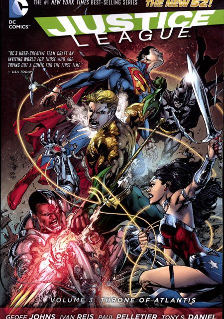 JUSTICE LEAGUE TP VOL 03 THRONE OF ATLANTIS (N52)