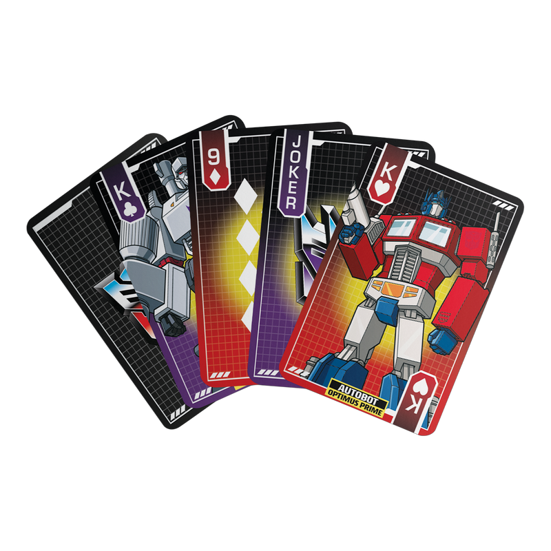 Transformers Playing Cards