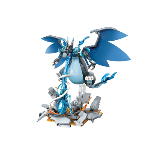 Keeppley: Mega Charizard X Brick Kit