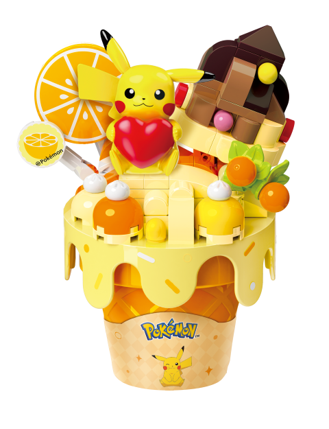 Keeppley: Pikachu Cone Brick Kit