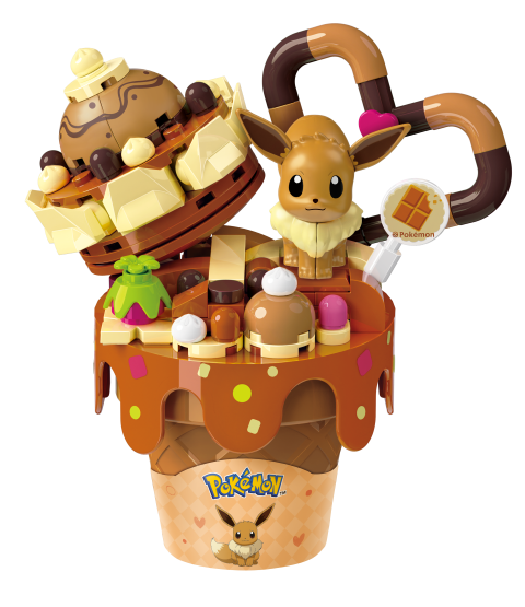 Keeppley: Eevee Cone Brick Kit