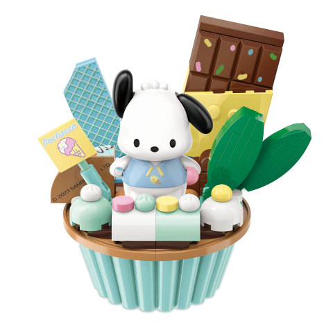 Keeppley: Chocolate Cupcake Brick Kit