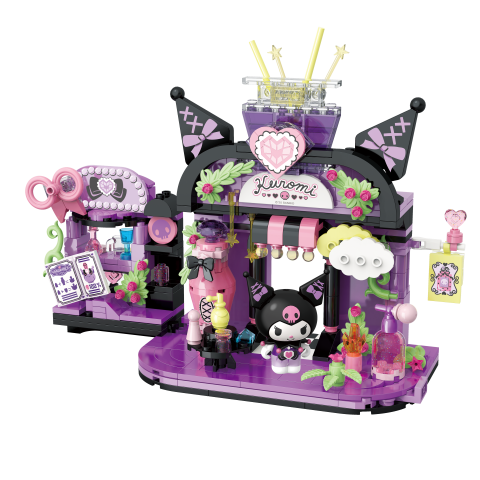 Keeppley: Kuromi Enchanted Scent Boutique Brick Kit