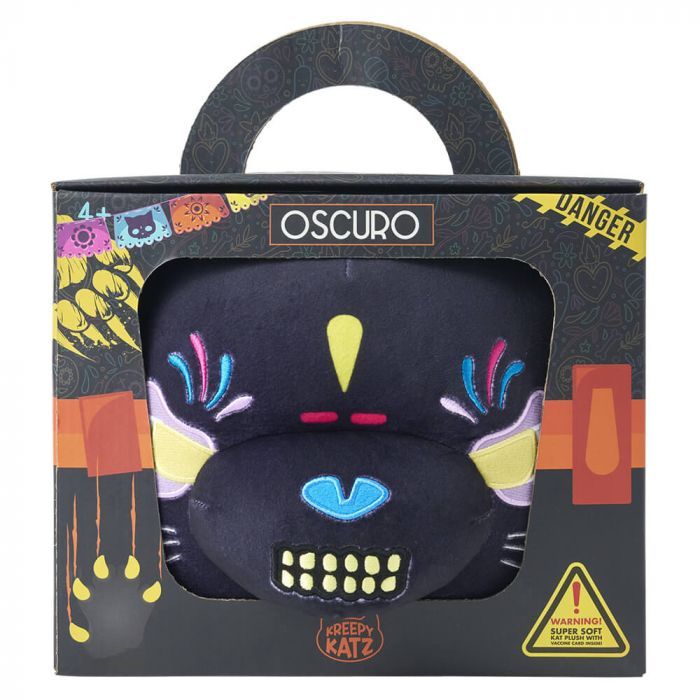 Kreepy Katz Series One: Carrier Plush - Oscuro