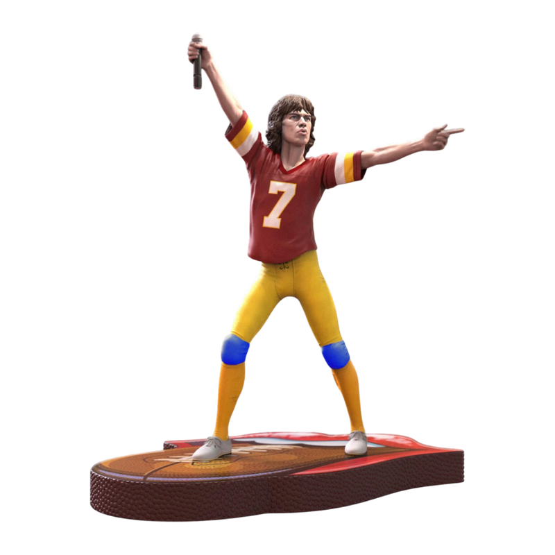 The Rolling Stones - Mick Jagger Tour 81 (Burgundy Jersey) Statue