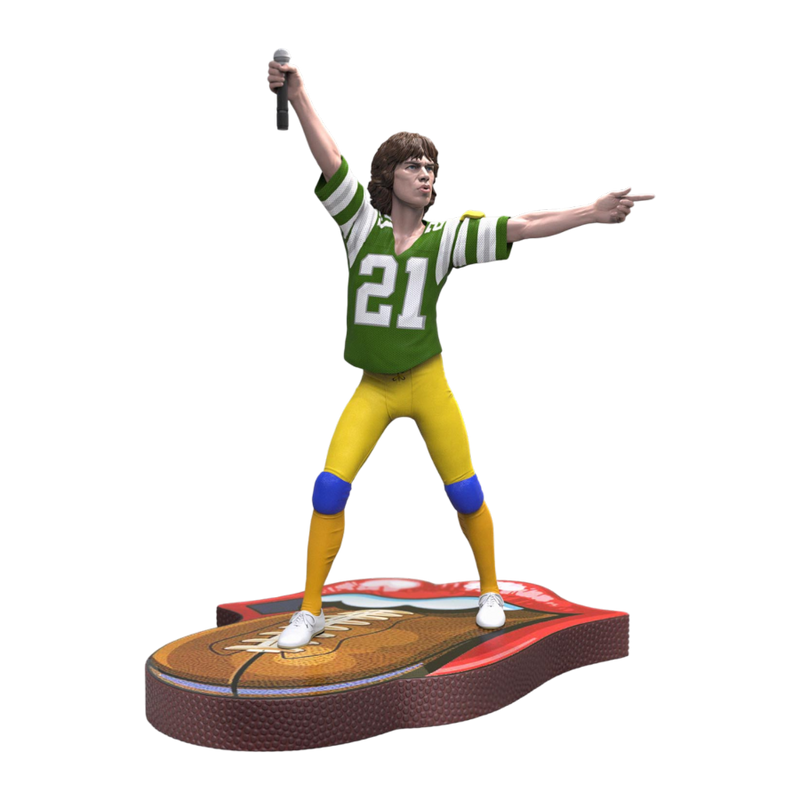 Rolling Stones - Mick Jagger Tour 81 (Green Jersey) Statue