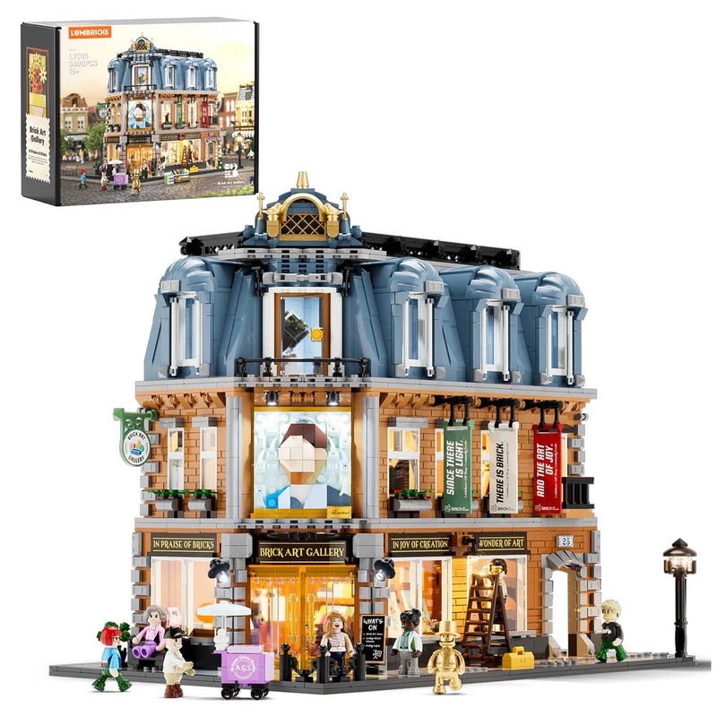 Lumibricks: Town Life - Brick Art Gallery Brick Kit