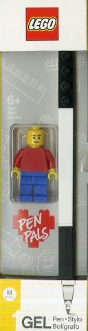 LEGO - Black Gel Pen with Minifigure