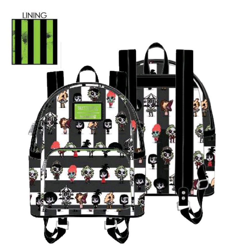 Beetlejuice - Group Chibi Mini Backpack