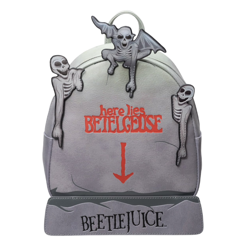 Beetlejuice - Tombstone (US Exclusive) Glow Mini Backpack