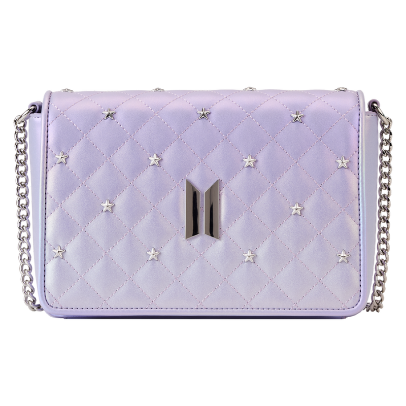 BTS - Funko Pop! By Loungefly BTS Logo Iridescent Purple Crossbody