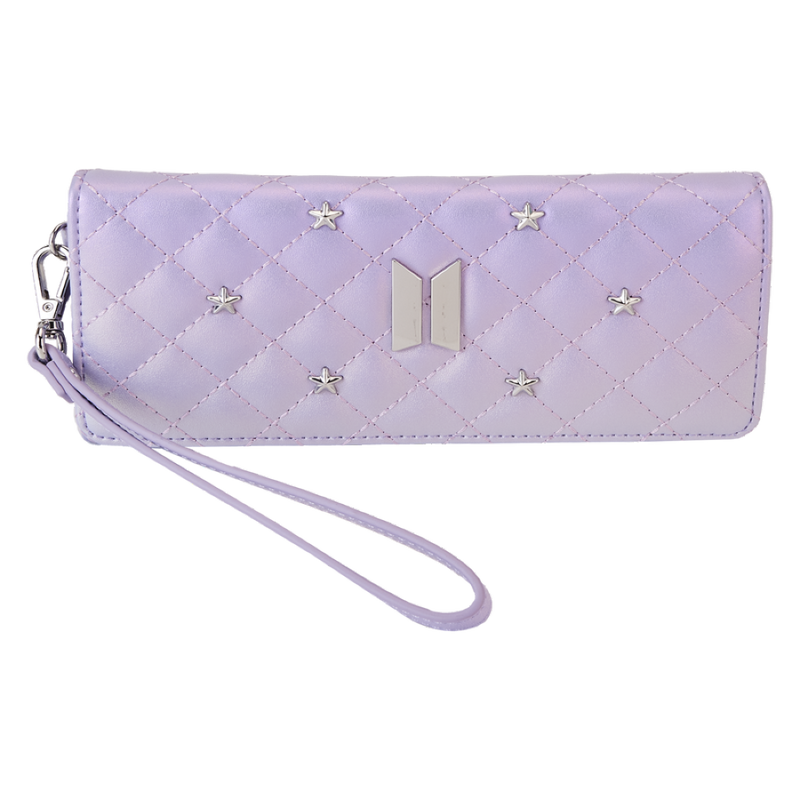 BTS - Funko Pop! By Loungefly BTS Logo Iridescent Purple Flap Wallet