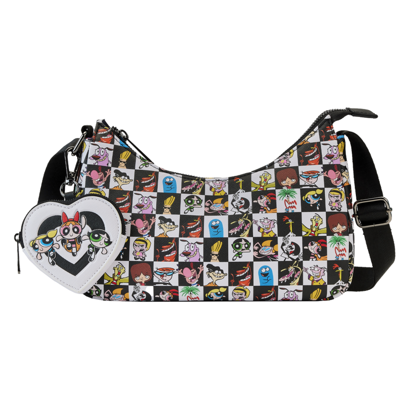 Cartoon Network - Retro Collage Crossbody with Pouch