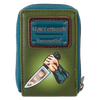 Halloween - Michael Myers Pumpkin Glow Accordion Zip Around Wallet