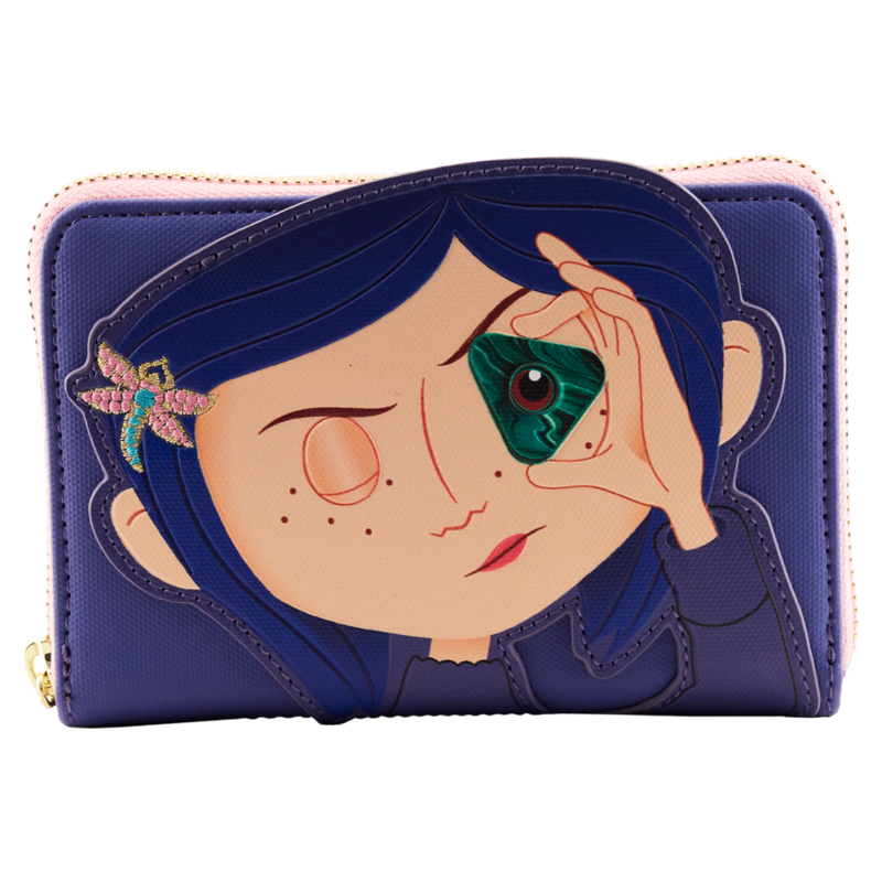 Coraline - Stars Cosplay Zip Around Wallet