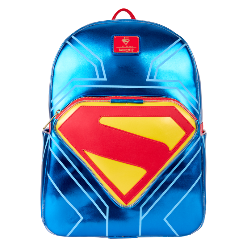 Superman (2025) - Superman Logo Full-Size Glow Backpack