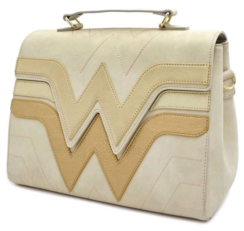 Wonder Woman - Cream Quilted Tote