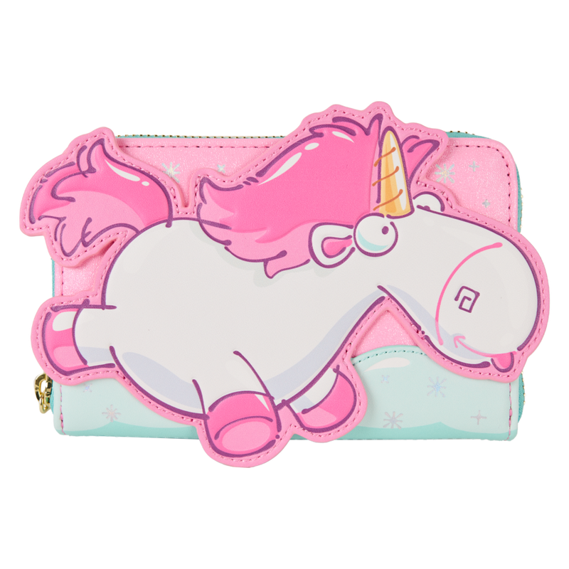 Minions - Fluffy Unicorn Zip Around Wallet