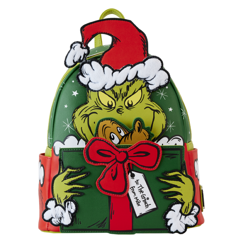Dr Seuss - Dr. Seuss How the Grinch Stole Christmas! Santa Cosplay Mini Backpack